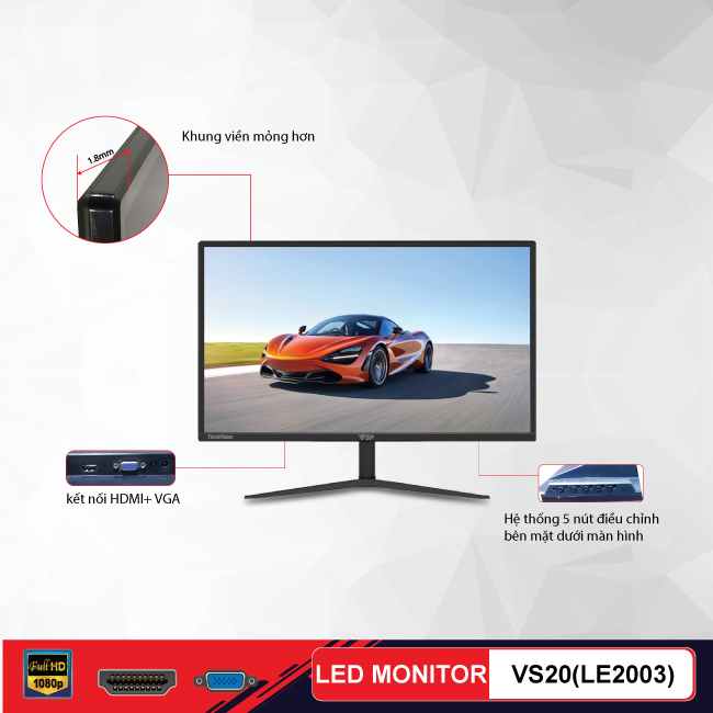 Màn hình LCD 20 INCH VS20(LE2003)
